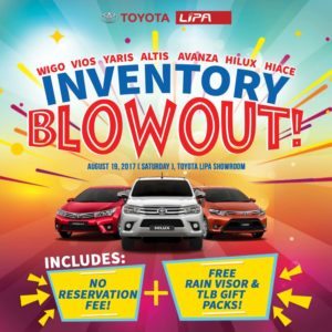Toyota Inventory Blowout