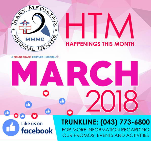 Mary Mediatrix Medical Center Celebrates International Women’s Month with Events and Promos for Women