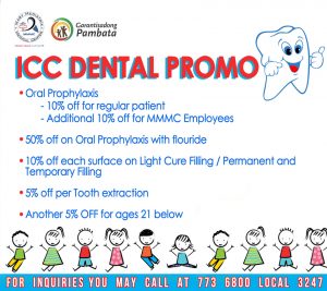Dental promo