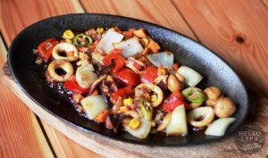 Sizzling Mexican Pusit