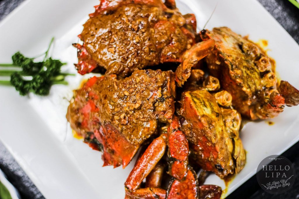 crab in alavar sauce